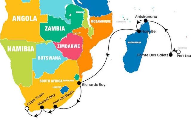 Norwegian Sky ile Mauritius &Madagaskar &Güney Afrika